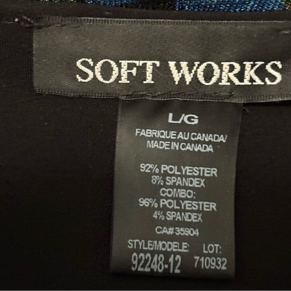 ARTSY COLORFUL BOHO OVERSIZED TOP IN EXCELLENT PRE LOVED CONDITION SIZE LARGE - Picture 5 of 5